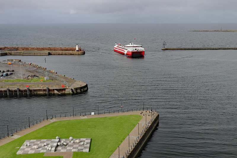 Ardrossan to Arran Ferry Alfred, Ardrossan harbour, North Ayrshire