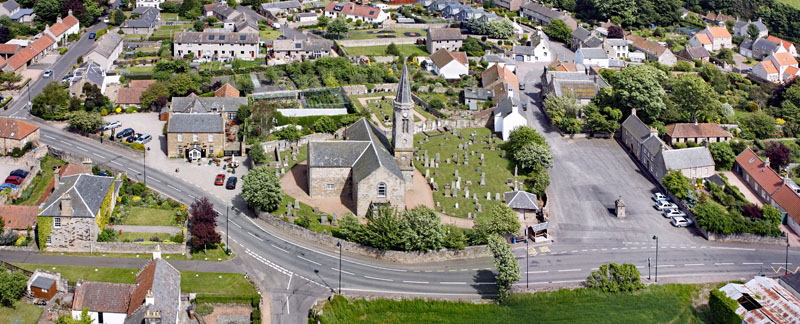 Kingsbarns Village and Church, East Neuk of Fife