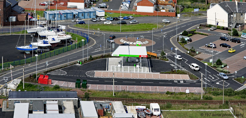 Asda store at Ardrossan harbour, North Ayrshire