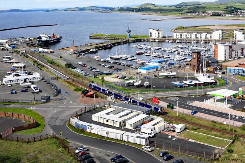 Ardrossan to Arran Ferry, Ardrossan harbour, North Ayrshire