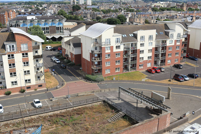 Ayr seafront flats, Ayr, South Ayrshire