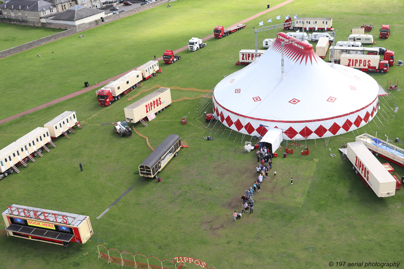 Zippo's Circus, Low Green, Ayr, South Ayrshire