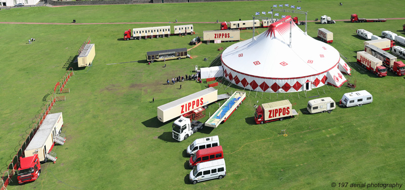 Zippo's Circus, Low Green, Ayr, South Ayrshire