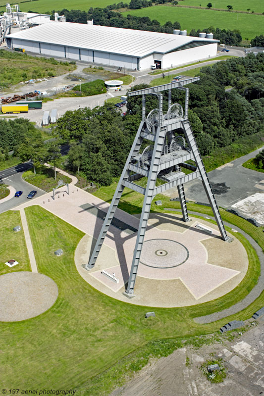 A Frame at the Barony Colliery, Auchinleck, East Ayrshire