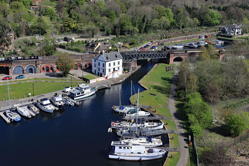 Bowling Basin, Forth and Clyde Canal, West Dunbartonshire