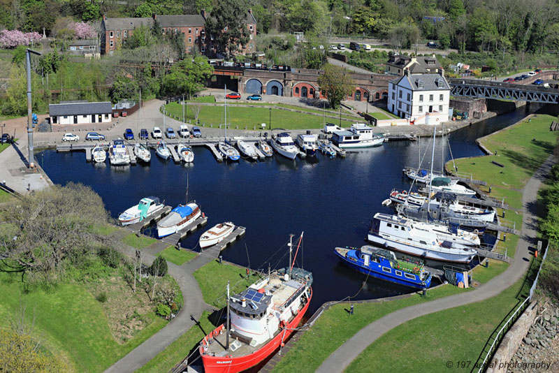 Bowling Basin, Forth and Clyde Canal, West Dunbartonshire