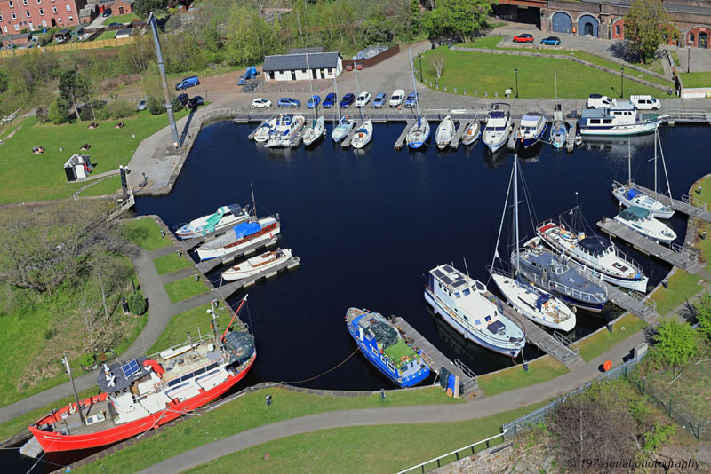 Bowling Basin, Forth and Clyde Canal, West Dunbartonshire