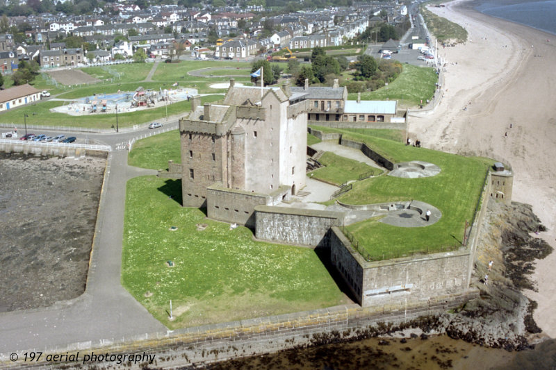 Broughty Castle, Broughty Ferry, east of Dundee, Angus