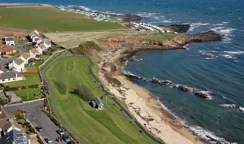 Sauchope Caravan Site in Crail in the East Neuk of Fife