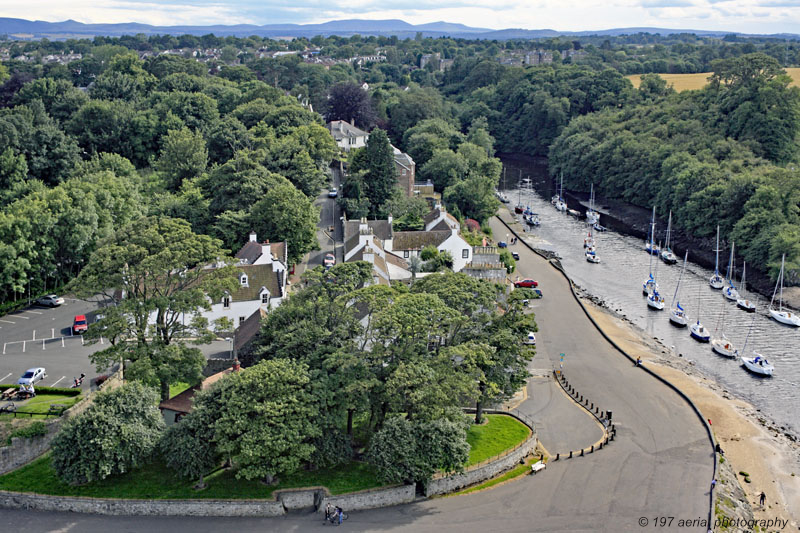 Cramond, Cramond Inn and the River Almond, by Edinburgh, Midlothian