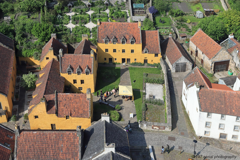 Culross Palace and Town House, east of Kincardine in Fife