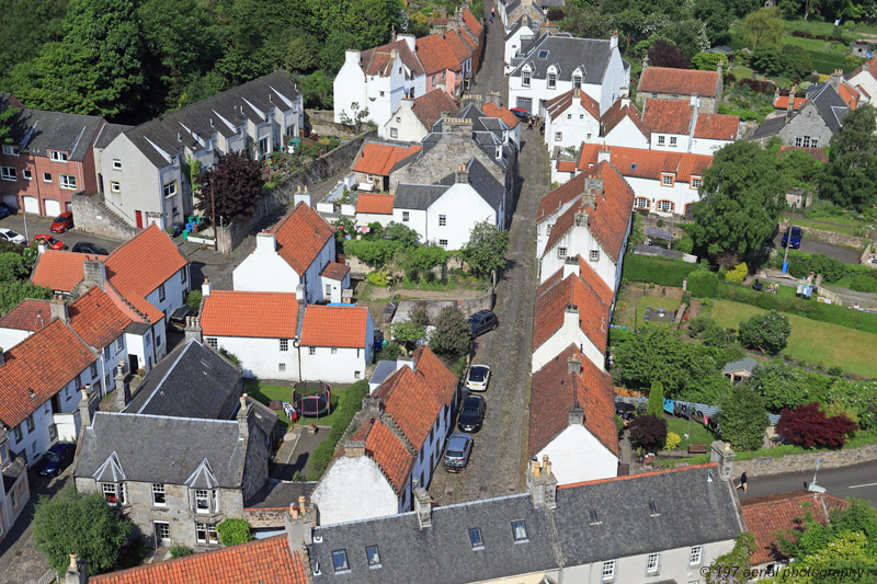 Culross Palace and Town House, east of Kincardine in Fife