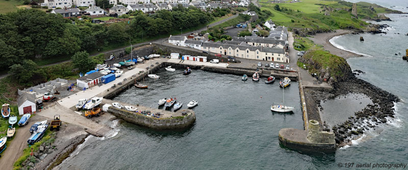 Dunure Harbour, Dunure, South Ayrshire