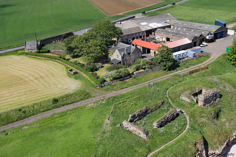 Ardross castle and farm shop, Fife