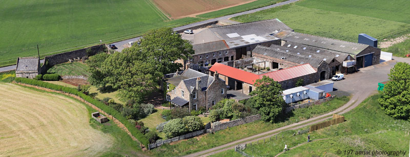 Ardross castle and farm shop, Fife