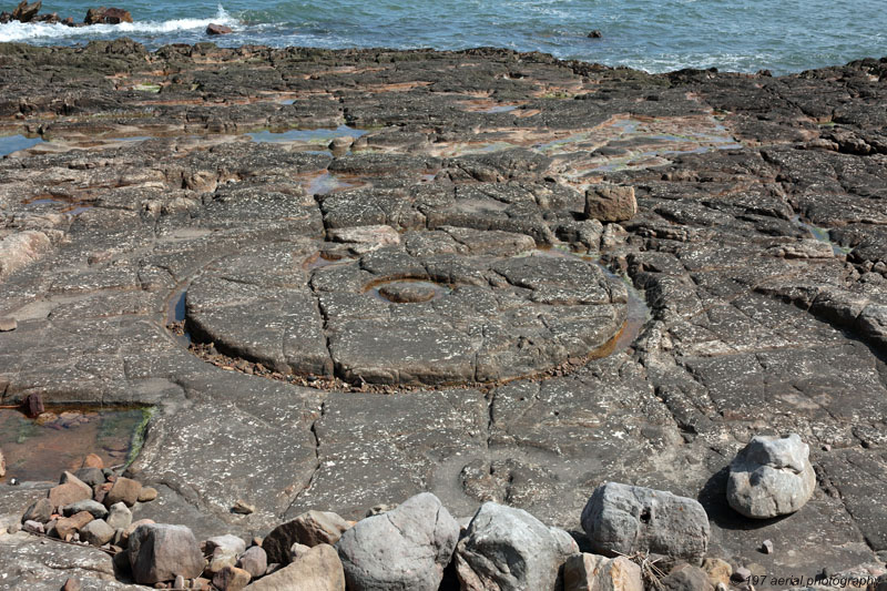 Bell Rock Lighthouse construction site, Fife Ness Harbour, Balcomie, Fife