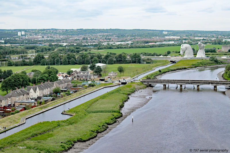 Forth and Clyde Canal, Grangemouth, Falkirk District