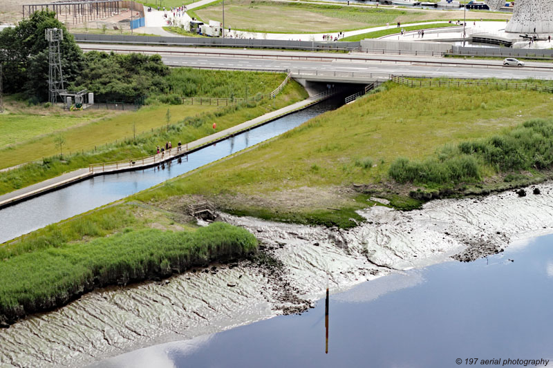 Forth and Clyde Canal, Grangemouth, Falkirk District