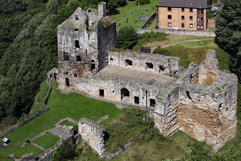 Ravenscraig Castle, just east of Kirkcaldy, Fife