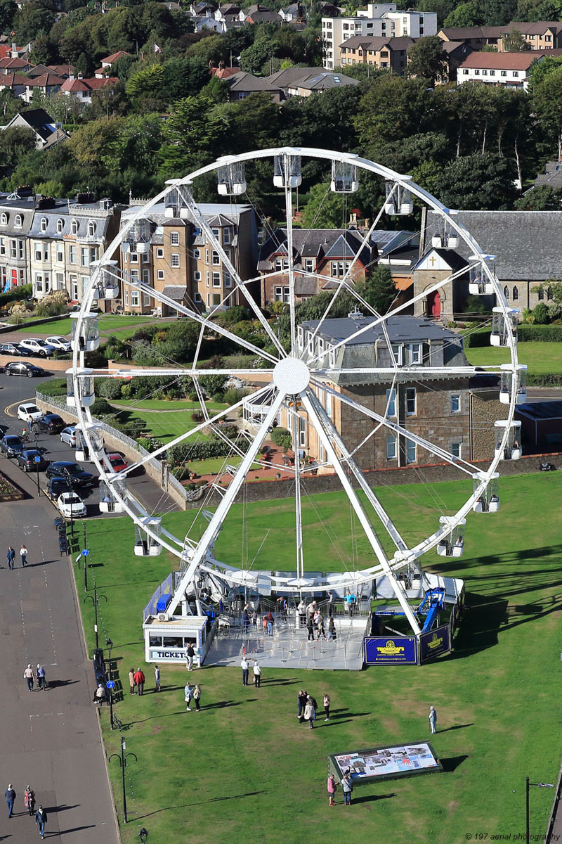 Ferris wheel at Largs, North Ayrshire