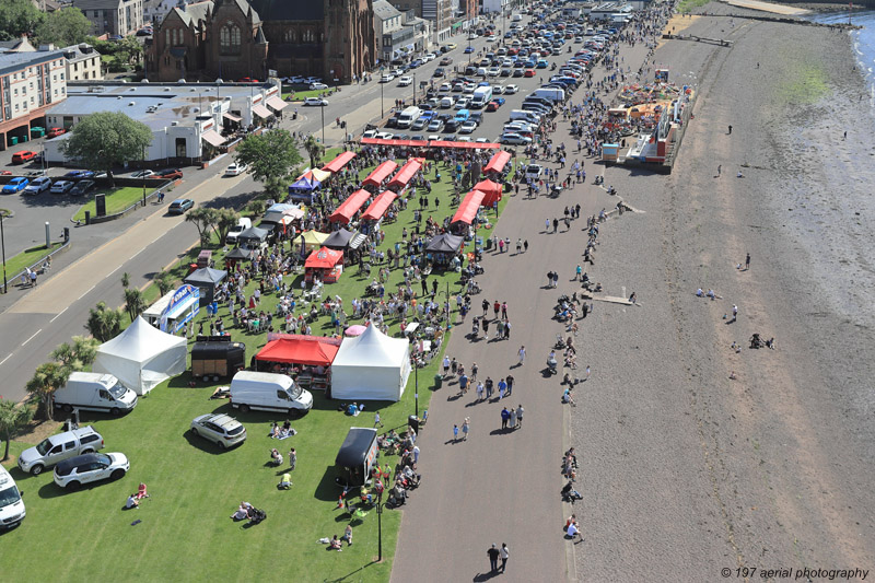 Largs Food Festival, June, 2024 at Largs, North Ayrshire