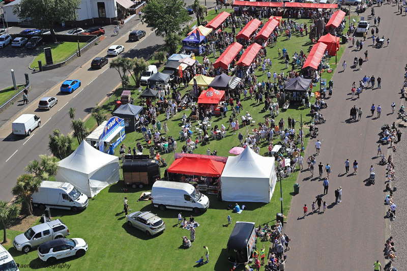Largs Food festival, June, 2024 at Largs, North Ayrshire