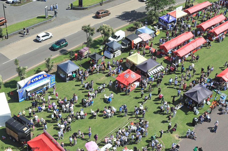 Largs Food Festival, June, 2024 at Largs, North Ayrshire
