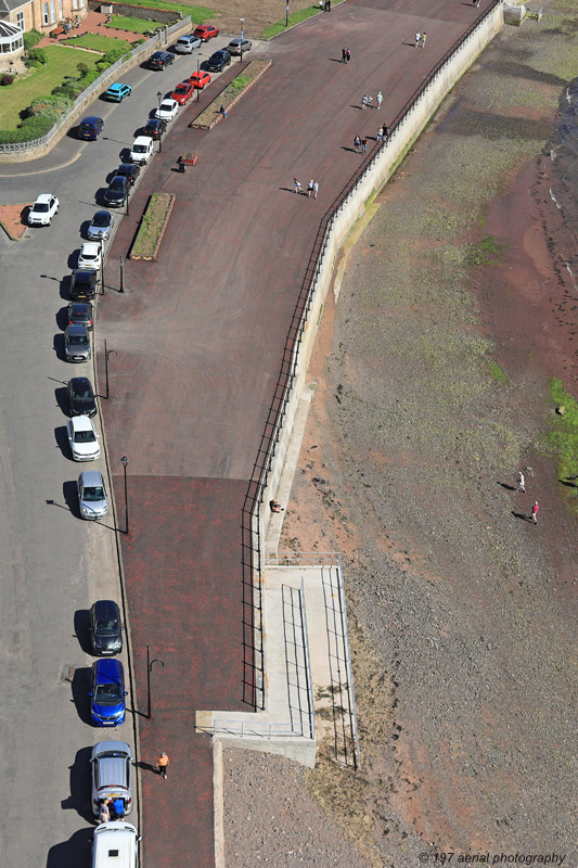 Largs new seawall, North Ayrshire