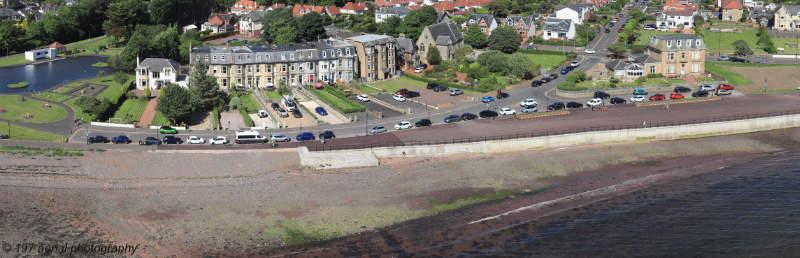 Largs new seawall, North Ayrshire