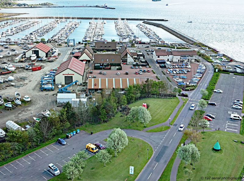 largs yacht haven caravan site