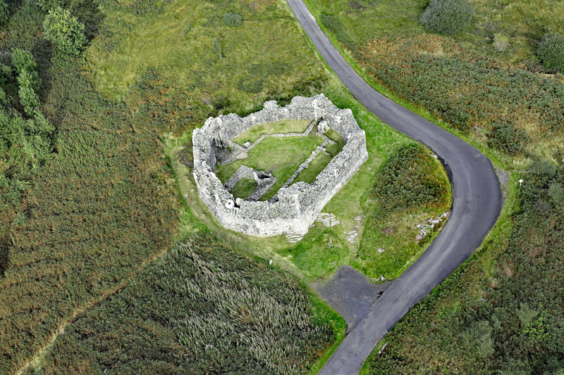 Loch Doon Castle, south of Dalmellington, South Ayrshire