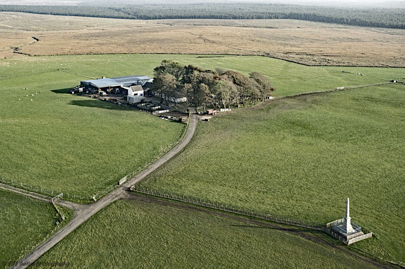 Lochgoin Covenanter Monument and Farm, Fenwick Moor, East Ayrshire