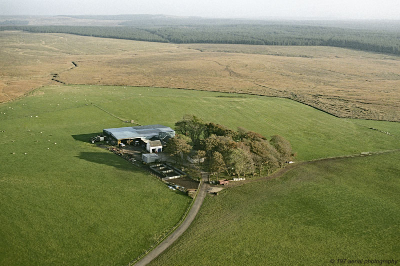 Lochgoin Covenanter Monument and Farm, Fenwick Moor, East Ayrshire