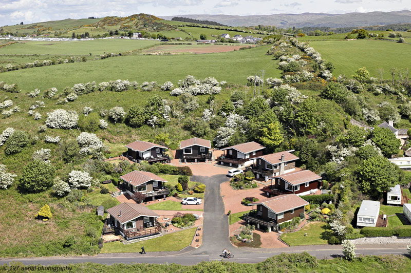 Caravan site and holiday homes in Millport on Cumbrae, North Ayrshire