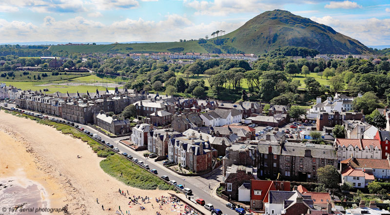 North Berwick seafront and harbour, East Lothian