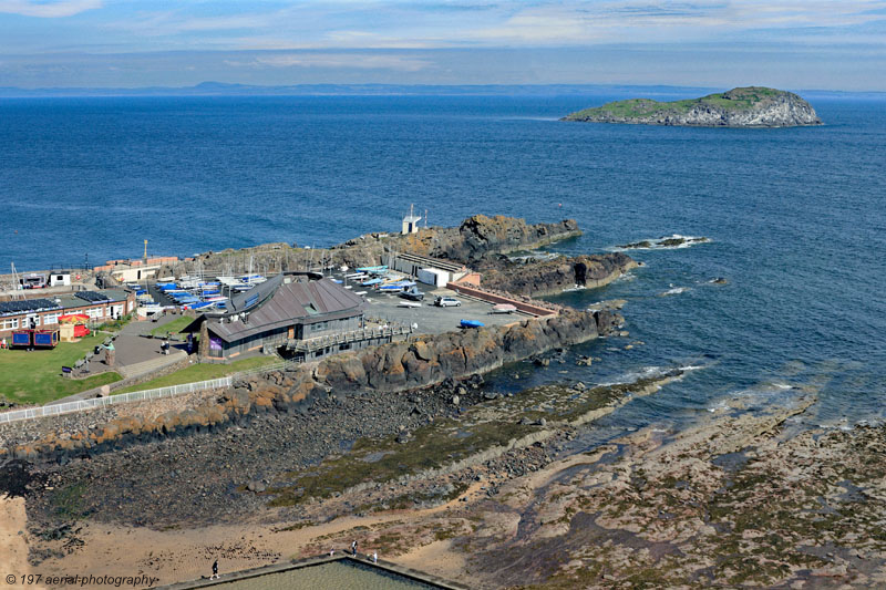 North Berwick seafront and harbour, East Lothian