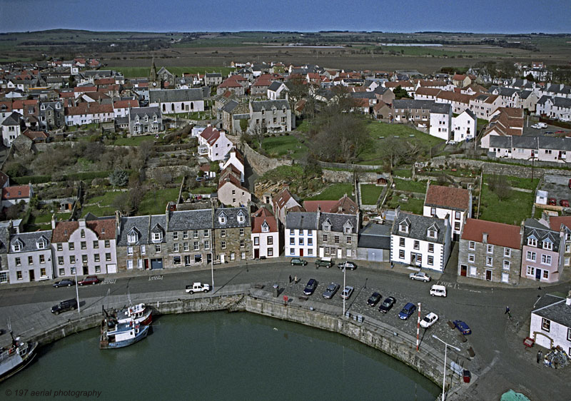 Pittenweem Harbour in the East Neuk of Fife