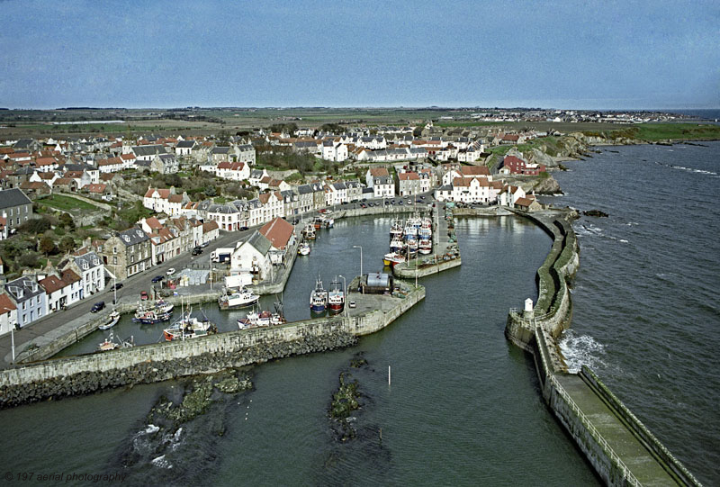 Pittenweem Harbour in the East Neuk of Fife