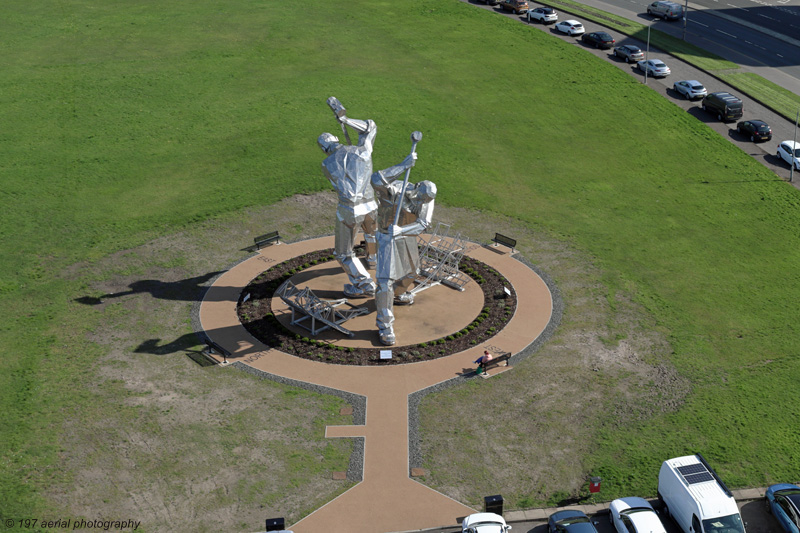 The Shipbuilders of Port Glasgow sculptures