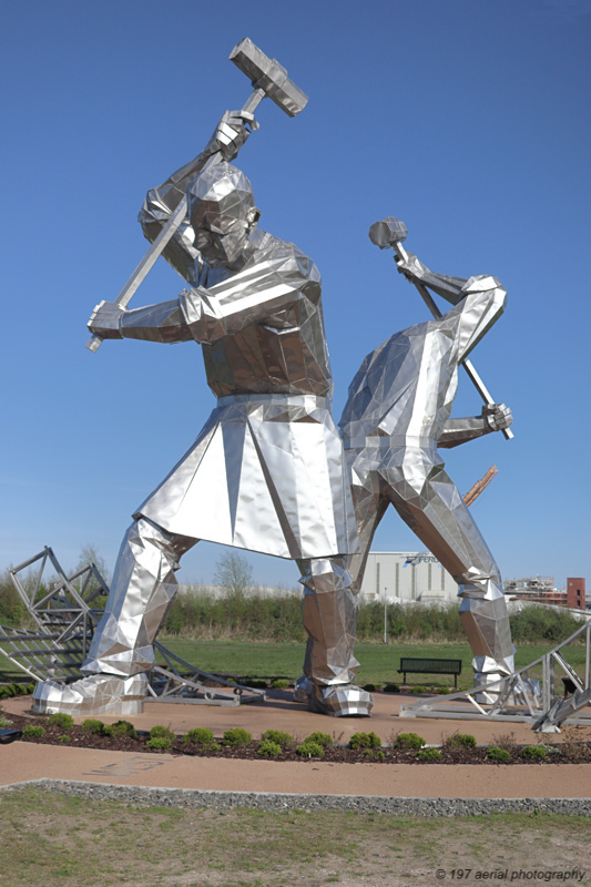 The Shipbuilders of Port Glasgow sculptures