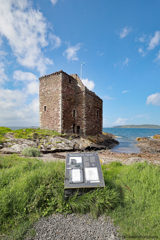 Portencross Castle, Farland Head, North Ayrshire