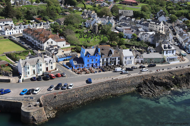 Portpatrick Harbour and Hotels, Dumfries and Galloway