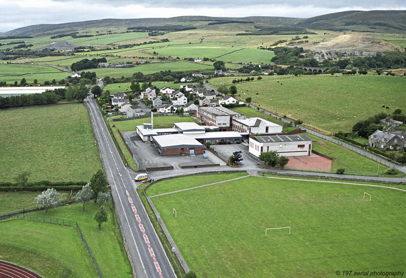 St Bride's Church and Sanquhar Academy, Dumfries and Galloway