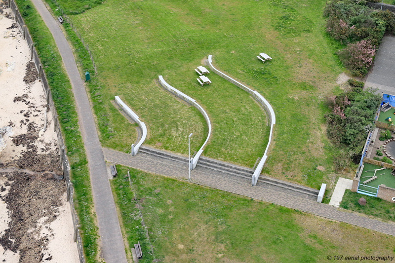 Artwork and poem, East Sands, St Andrews, Fife