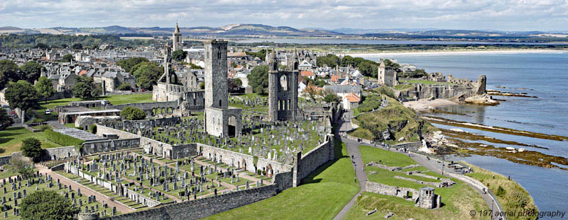 St Andrews Cathedral and Castle, Fife