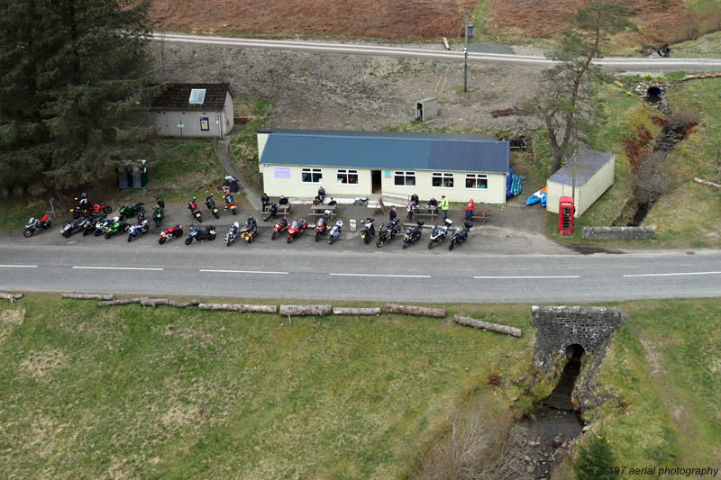 Glen Café, Loch of the Lowes, Borders