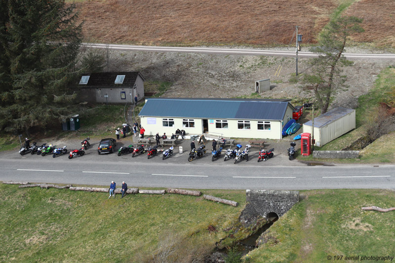 Glen Café, Loch of the Lowes, Borders