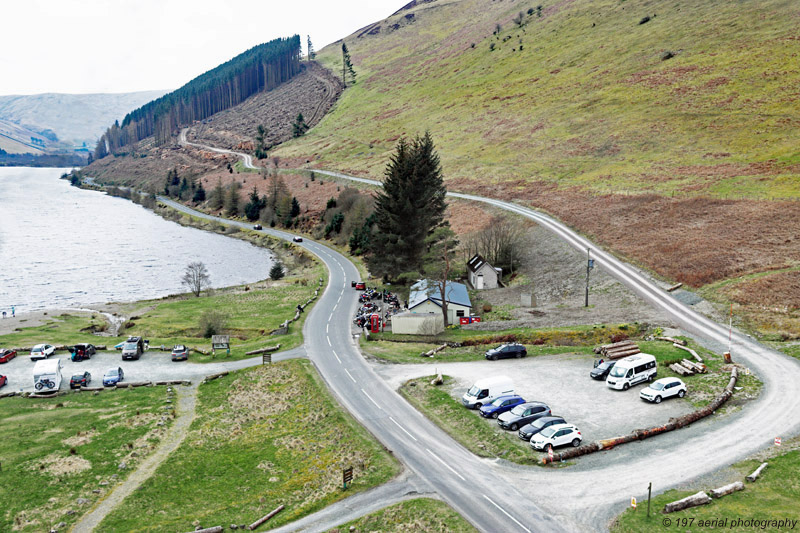 Glen Café, Loch of the Lowes, Borders