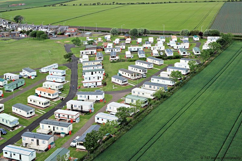 St Monans Caravan Site in the East Neuk of Fife