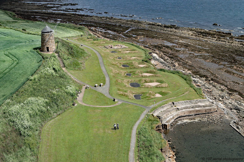 St Monans Windmill in the East Neuk of Fife